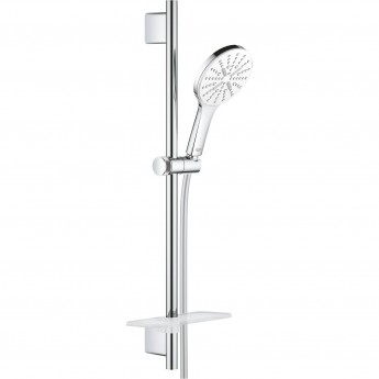 Душевой гарнитур GROHE RAINSHOWER SMARTACTIVE 130, 3 вида струй, белая луна (26576LS0) Душевой гарнитур GROHE RAINSHOWER SMARTACTIVE 130, 3 вида струй, белая луна (26576LS0)