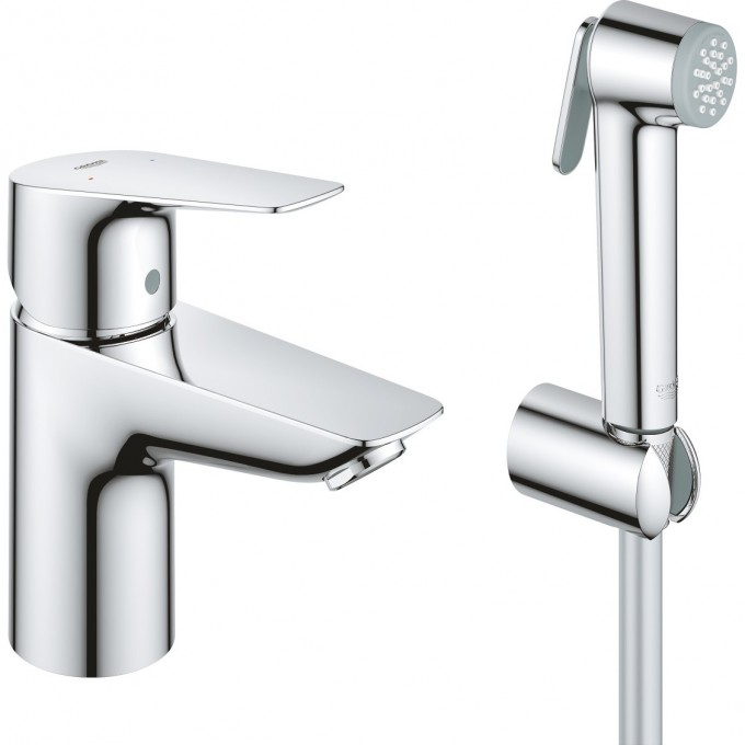 Смеситель для раковины с гигиеническим душем GROHE START EDGE 23773001